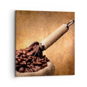 Canvastavla - Bild på duk - I smakens källor - 70x70 cm