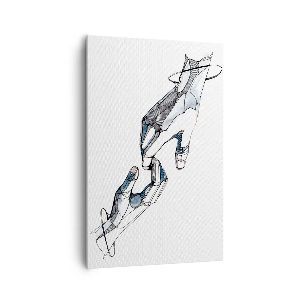 Canvastavla - Bild på duk - God gest - 80x120 cm