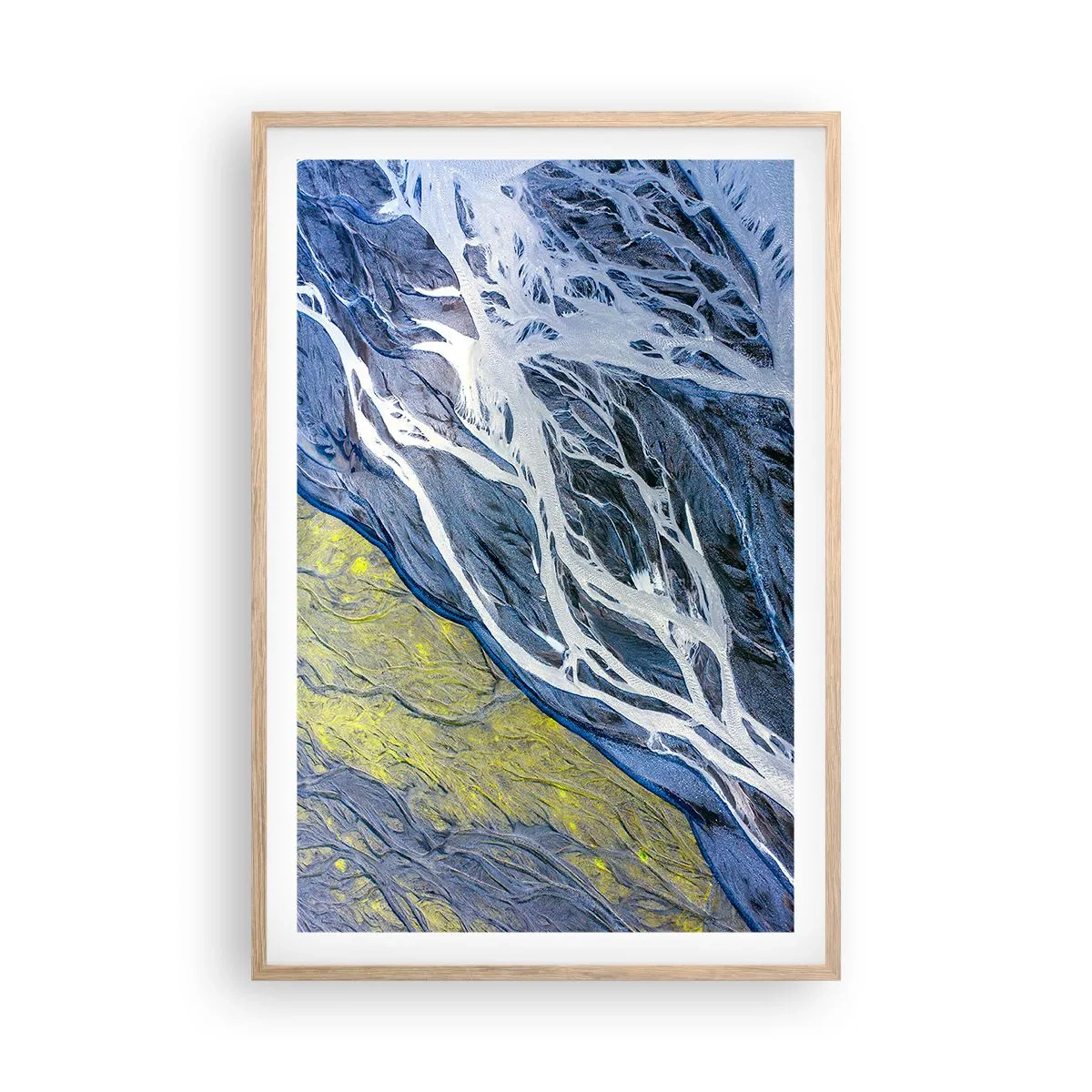 Affisch i ram av ljusek - Naturens grottmålningar - 61x91 cm