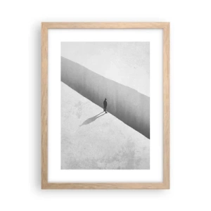 Affisch i ram av ljusek - Tydligt mål - 30x40 cm