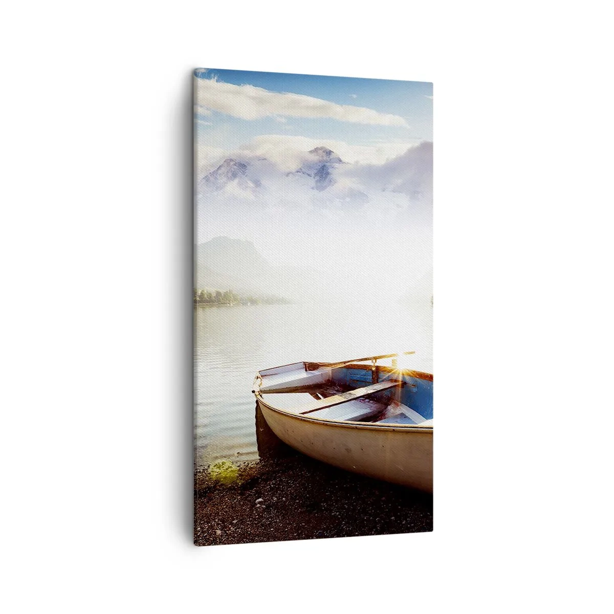 Canvastavla - Bild på duk - Vid ett stort och rent vatten - 45x80 cm