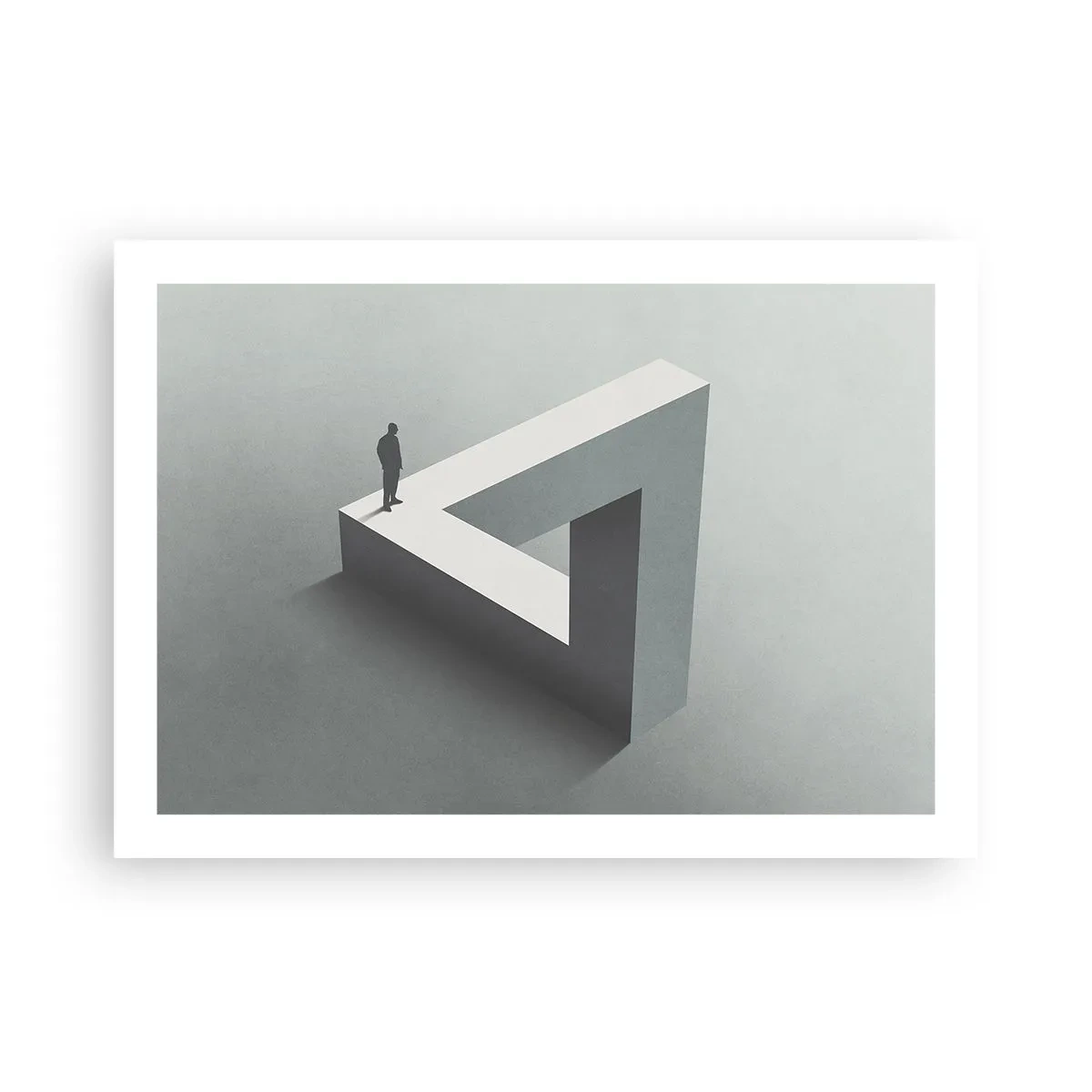 Affisch - Och ändå möjligt - 70x50 cm