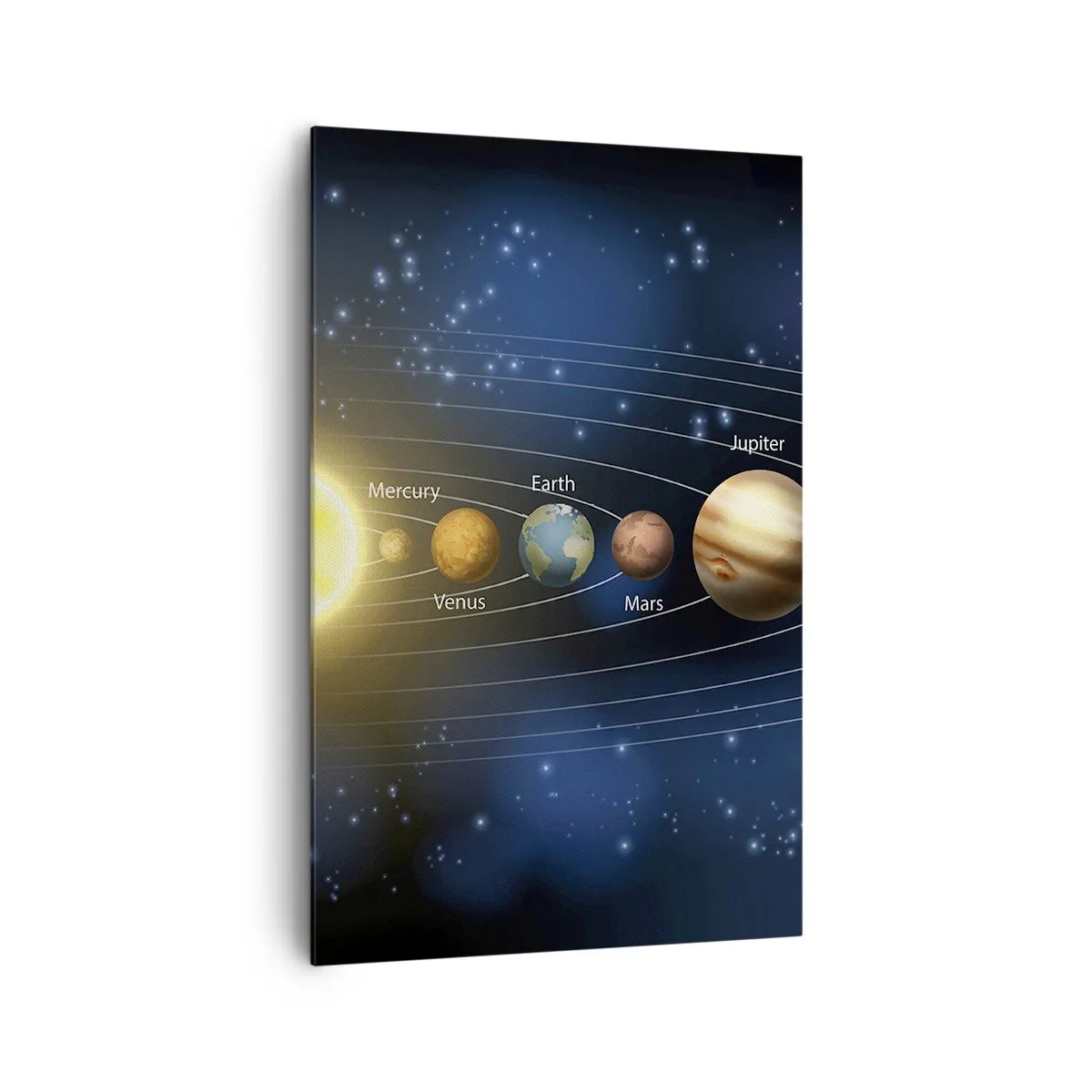 Canvastavla - Bild på duk - En av tio - 80x120 cm