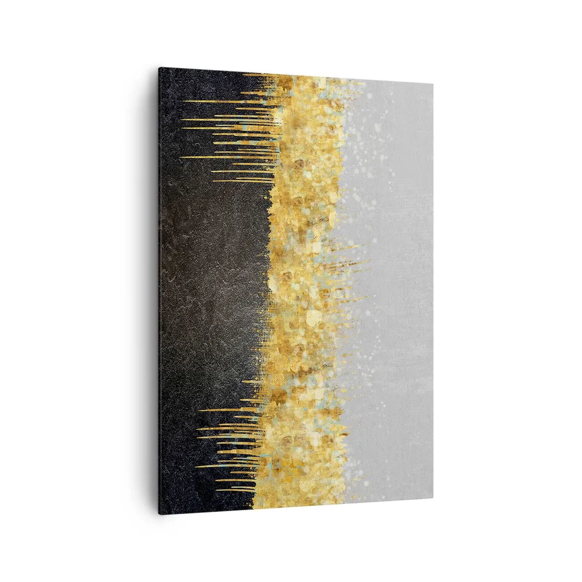 Canvastavla - Bild på duk - Inåt och uppåt - 70x100 cm