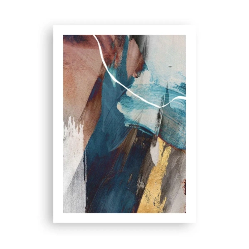 Affisch - Med styrka och energi - 50x70 cm