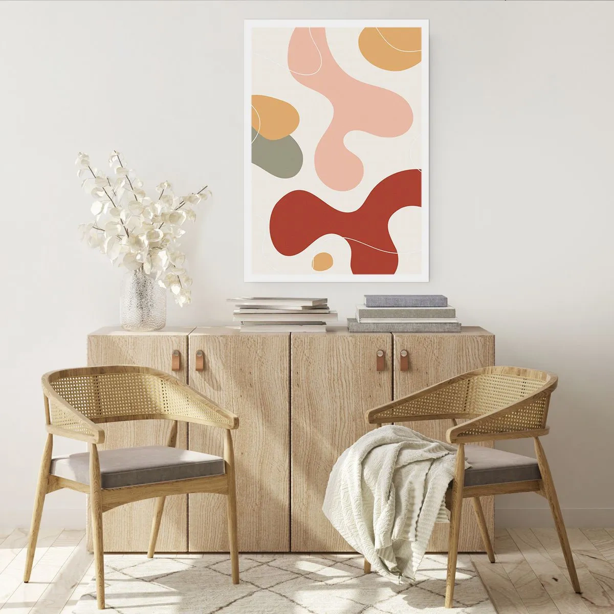 Affisch - Ornamental zig-zack? - 50x70 cm