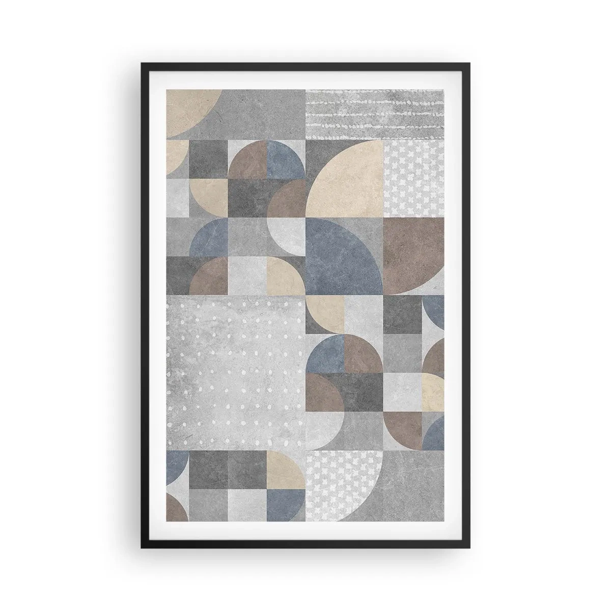 Affisch i svart ram - Keramisk fantasi - 61x91 cm