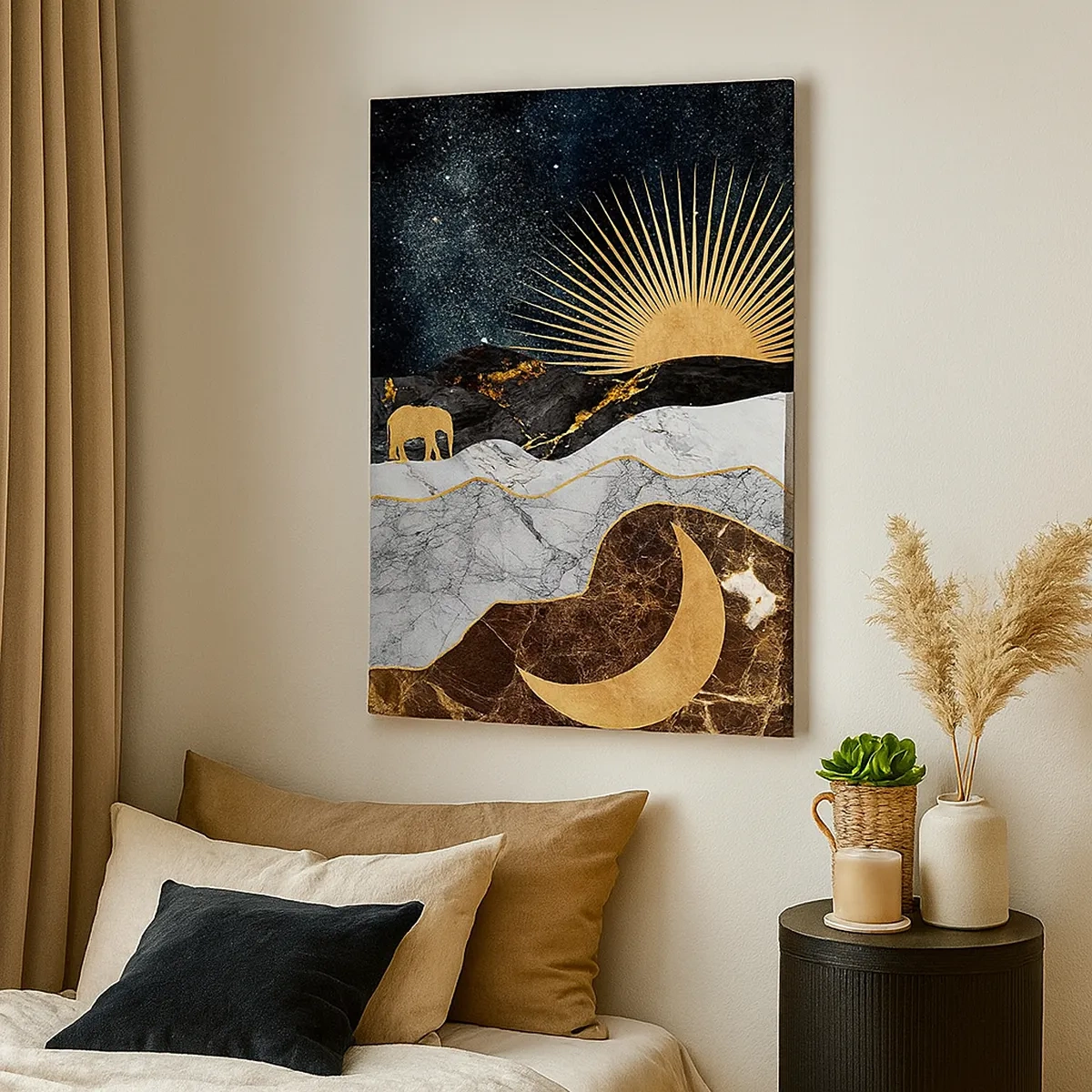 Canvastavla - Bild på duk - Eviga lagar - 50x70 cm