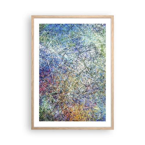 Affisch i ram av ljusek - Det är inte så enkelt - 50x70 cm