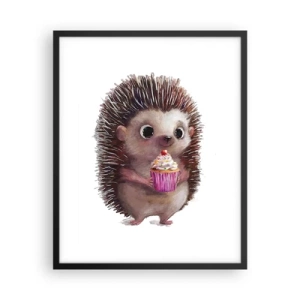 Affisch i svart ram - Varje dag är helgdag - 40x50 cm