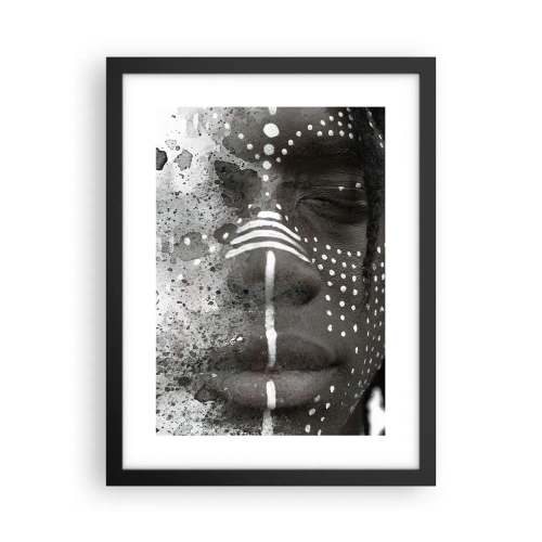 Affisch i svart ram - Upptäck den ursprungliga andan - 30x40 cm