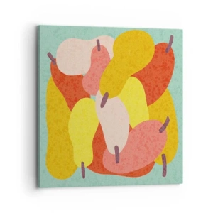 Canvastavla - Bild på duk - Smaka på sommarsolen - 70x70 cm