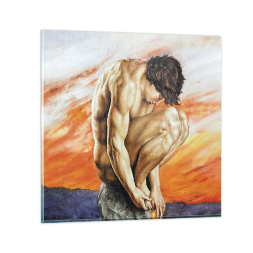 Glastavla - Bild på glas - Försänkt i sig själv - 30x30 cm