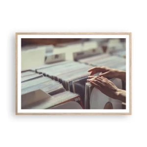 Affisch i ram av ljusek - I jakten efter känslor - 100x70 cm