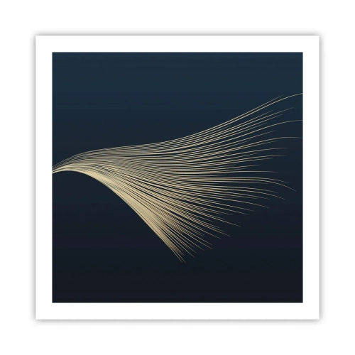 Affisch - Som en ängels hårstrå - 60x60 cm