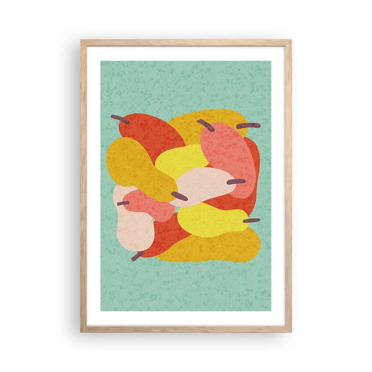 Affisch i ram av ljusek - Smaka på sommarsolen - 50x70 cm