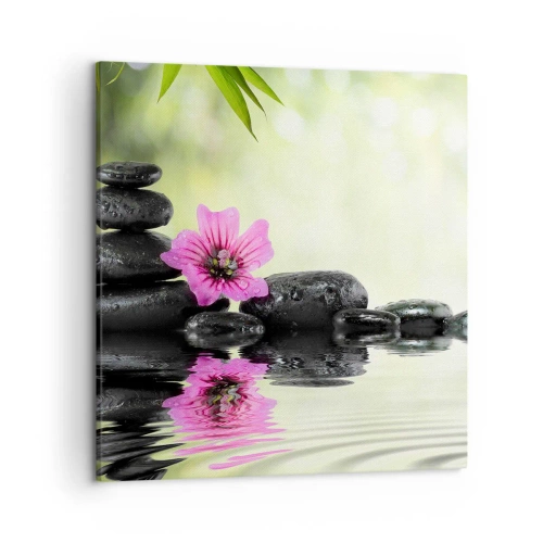 Canvastavla - Bild på duk - Tid för själen - 50x50 cm
