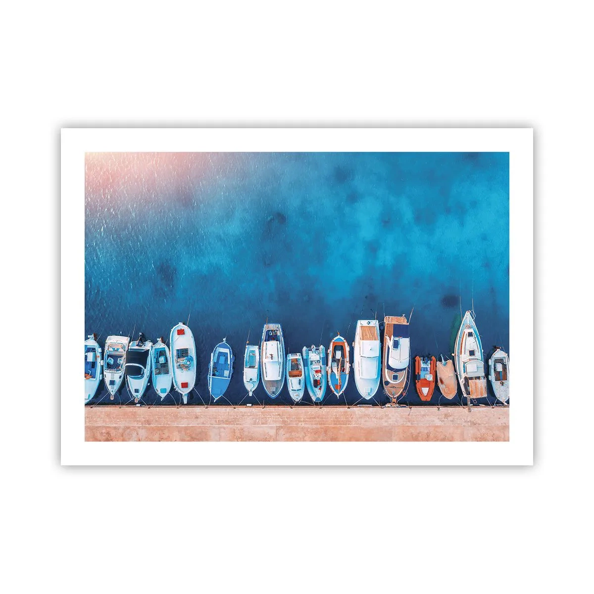 Affisch - I en rad - 70x50 cm