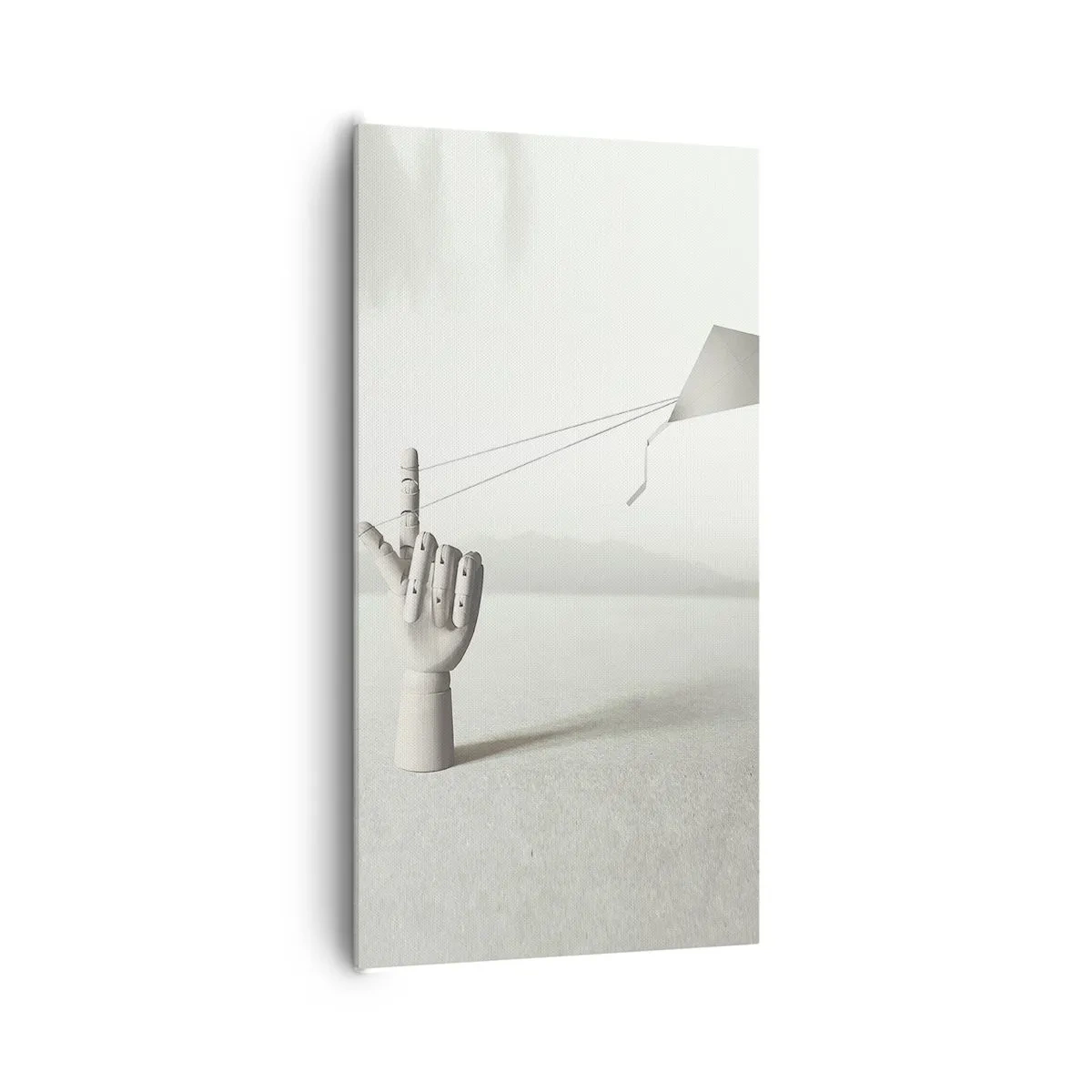 Canvastavla - Bild på duk - Test av styrka - 65x120 cm