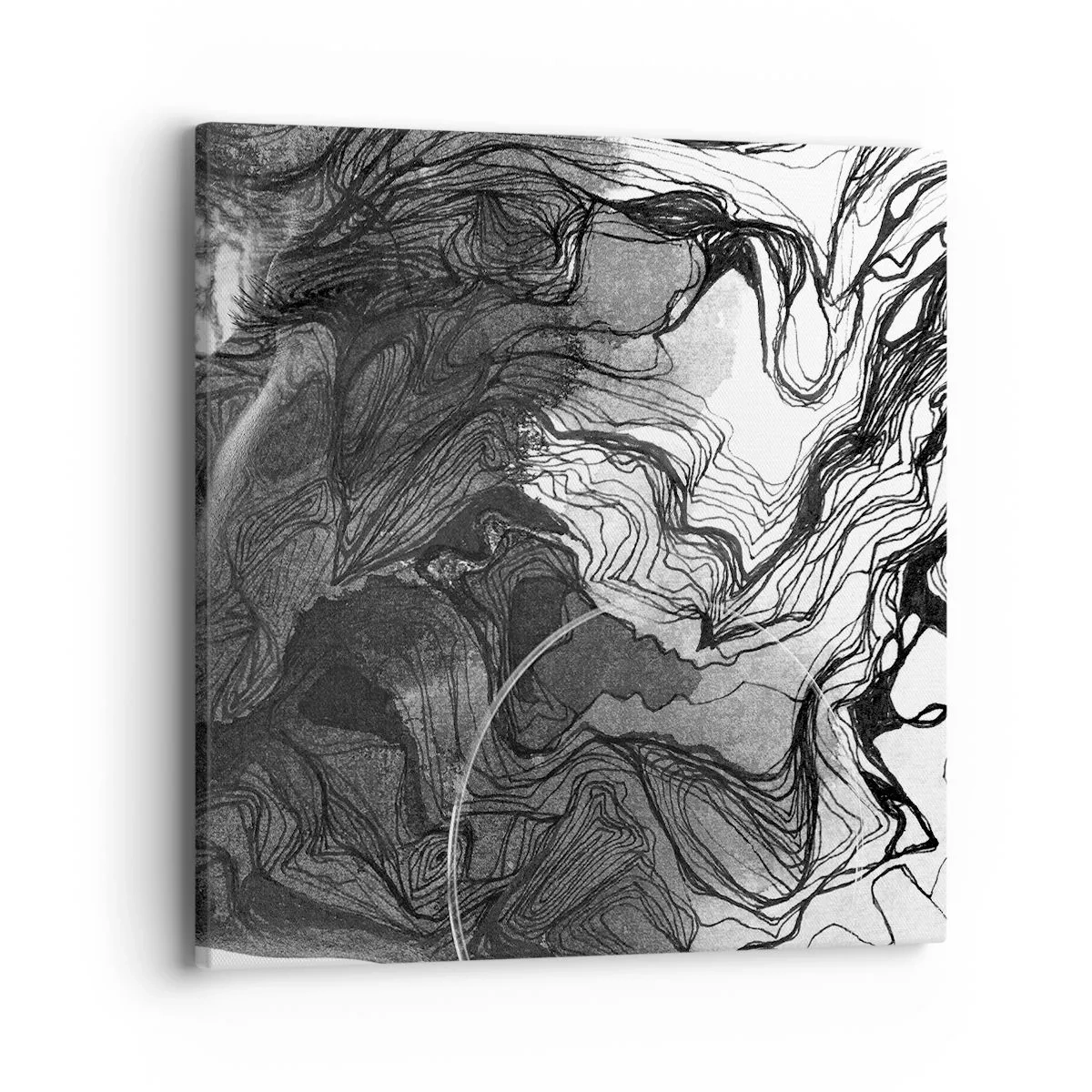 Canvastavla - Bild på duk - Tilltrasslad i drömmarna - 40x40 cm