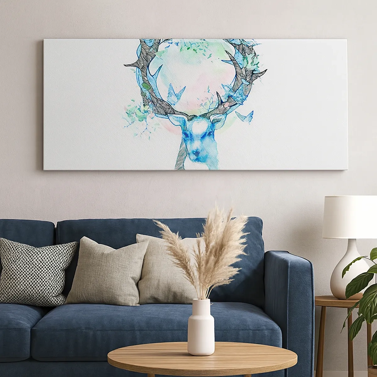 Canvastavla - Bild på duk - Naturens styrka och mildhet - 30x30 cm