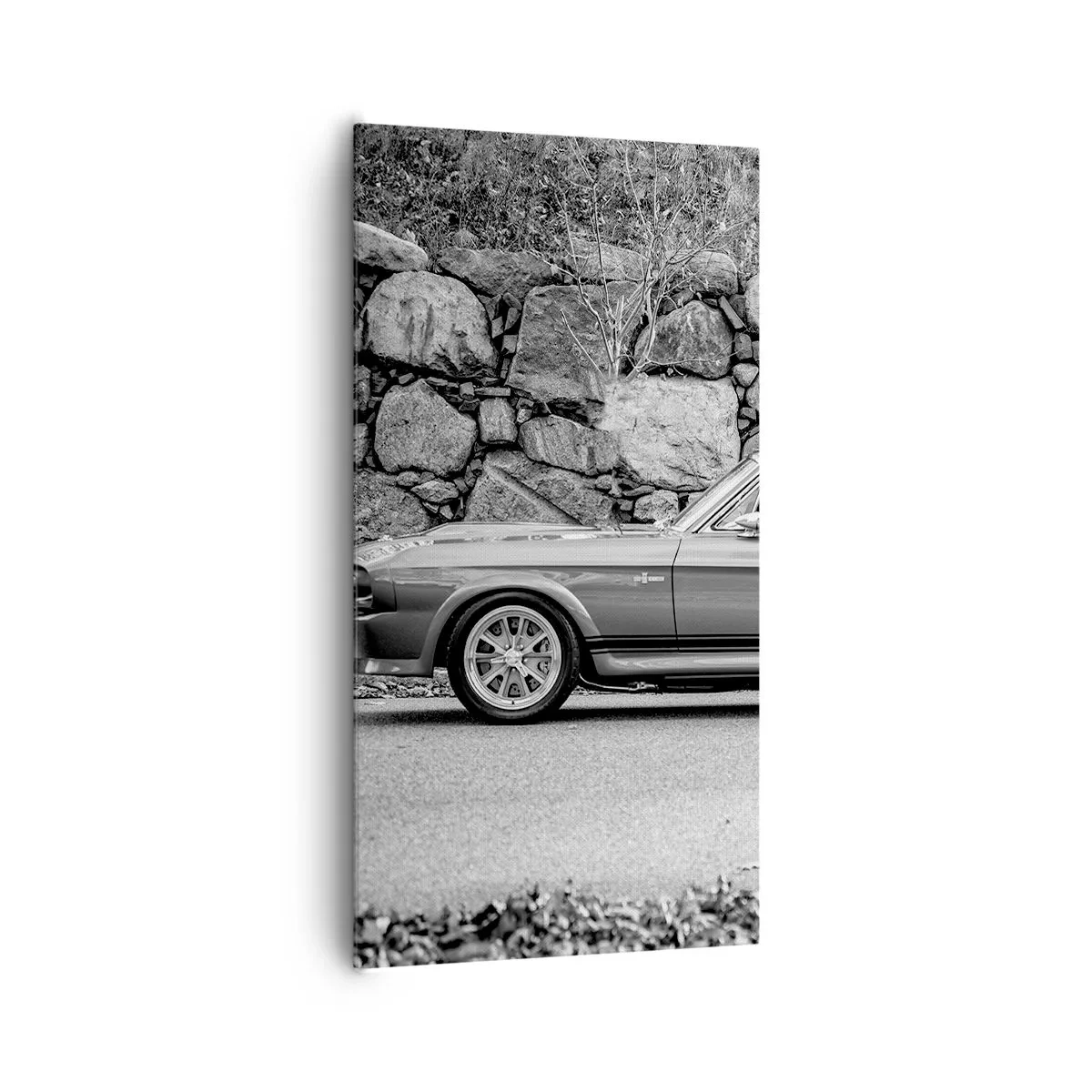 Canvastavla - Bild på duk - Legend från 60-talet - 65x120 cm