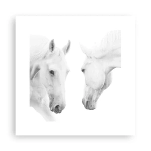 Affisch - Är det vänskap…? - 30x30 cm