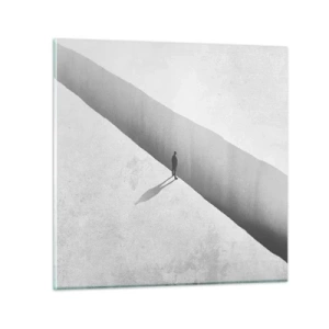 Glastavla - Bild på glas - Tydligt mål - 30x30 cm