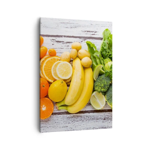 Canvastavla - Bild på duk - Räcker det inte? - 50x70 cm