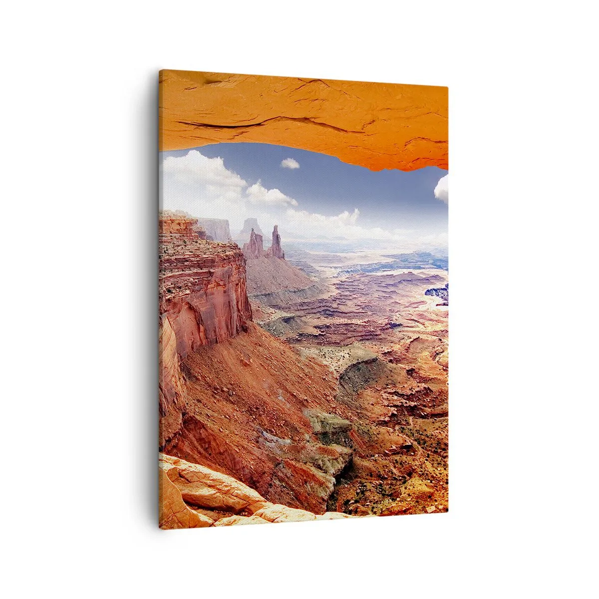 Canvastavla - Bild på duk - Skapat av naturen - 50x70 cm