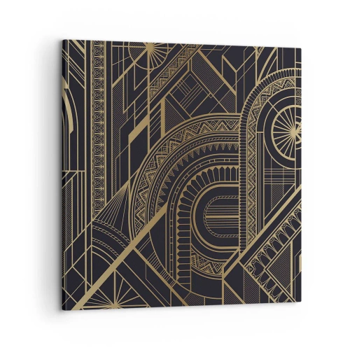 Canvastavla - Bild på duk - Koncept, idéer, planer - 60x60 cm