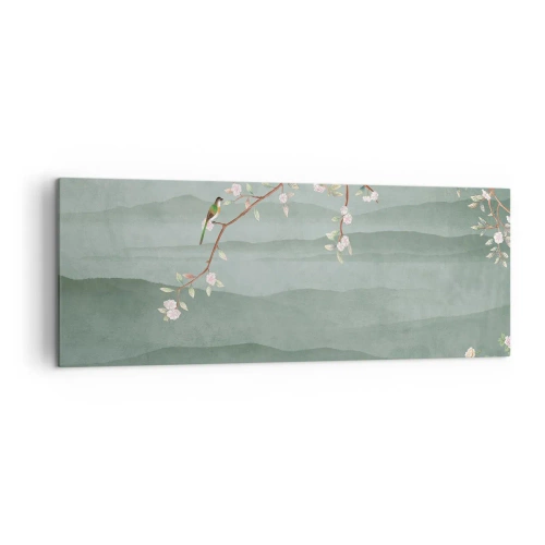 Canvastavla - Bild på duk - Vår, ah, det är du - 140x50 cm