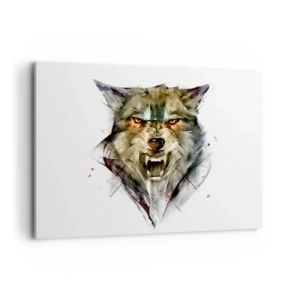 Canvastavla - Bild på duk - Stå stilla! - 100x70 cm