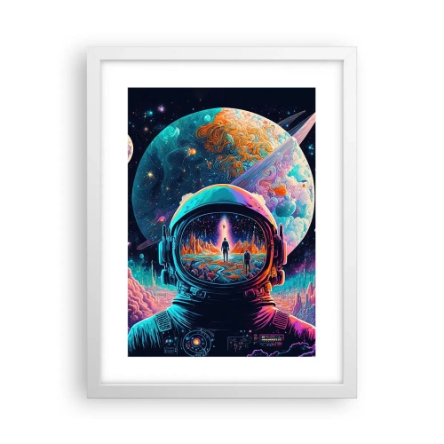 Affisch i vit ram - Filosofer har aldrig drömt - 30x40 cm