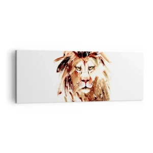 Canvastavla - Bild på duk - Styrka och värdighet - 140x50 cm