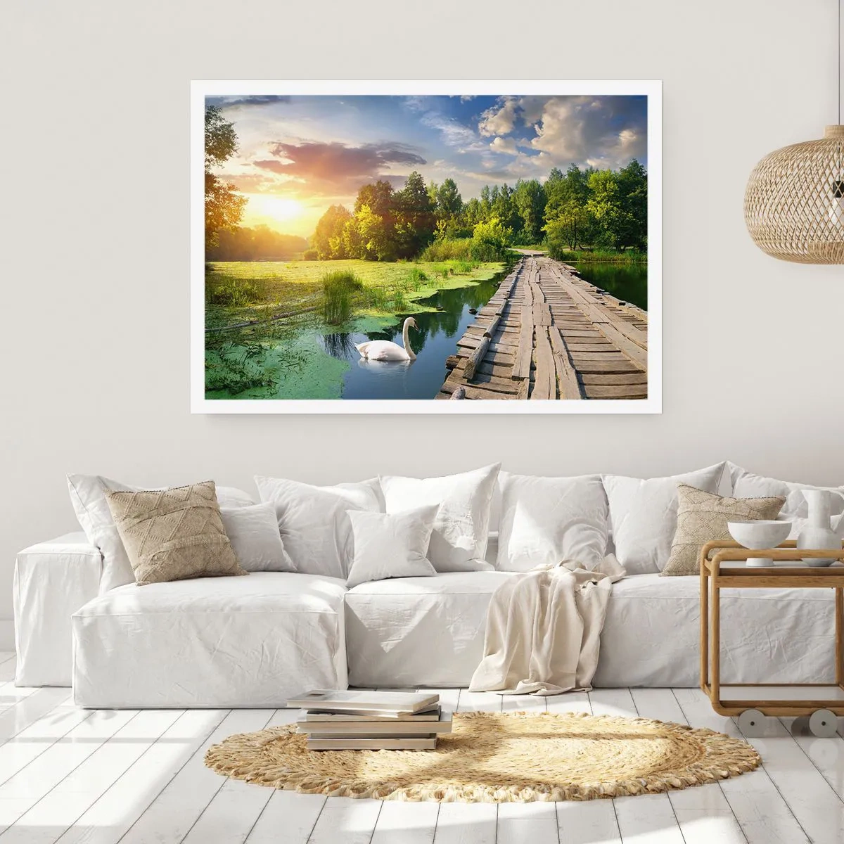 Affisch - Sommar, sommar överallt - 70x50 cm