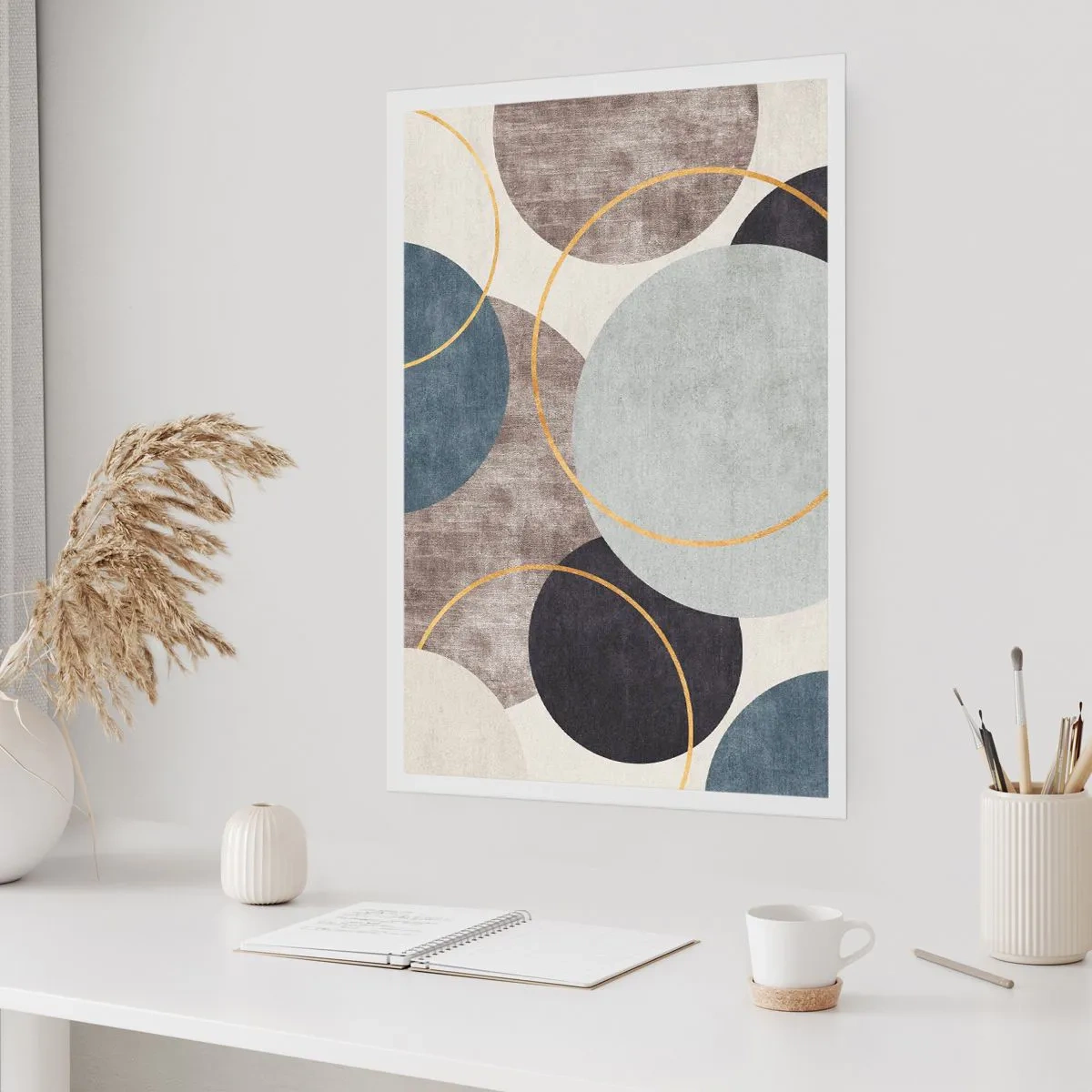 Affisch - Cirkel efter cirkel - 70x100 cm