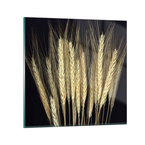 Glastavla - Bild på glas - Rustik magi - 40x40 cm