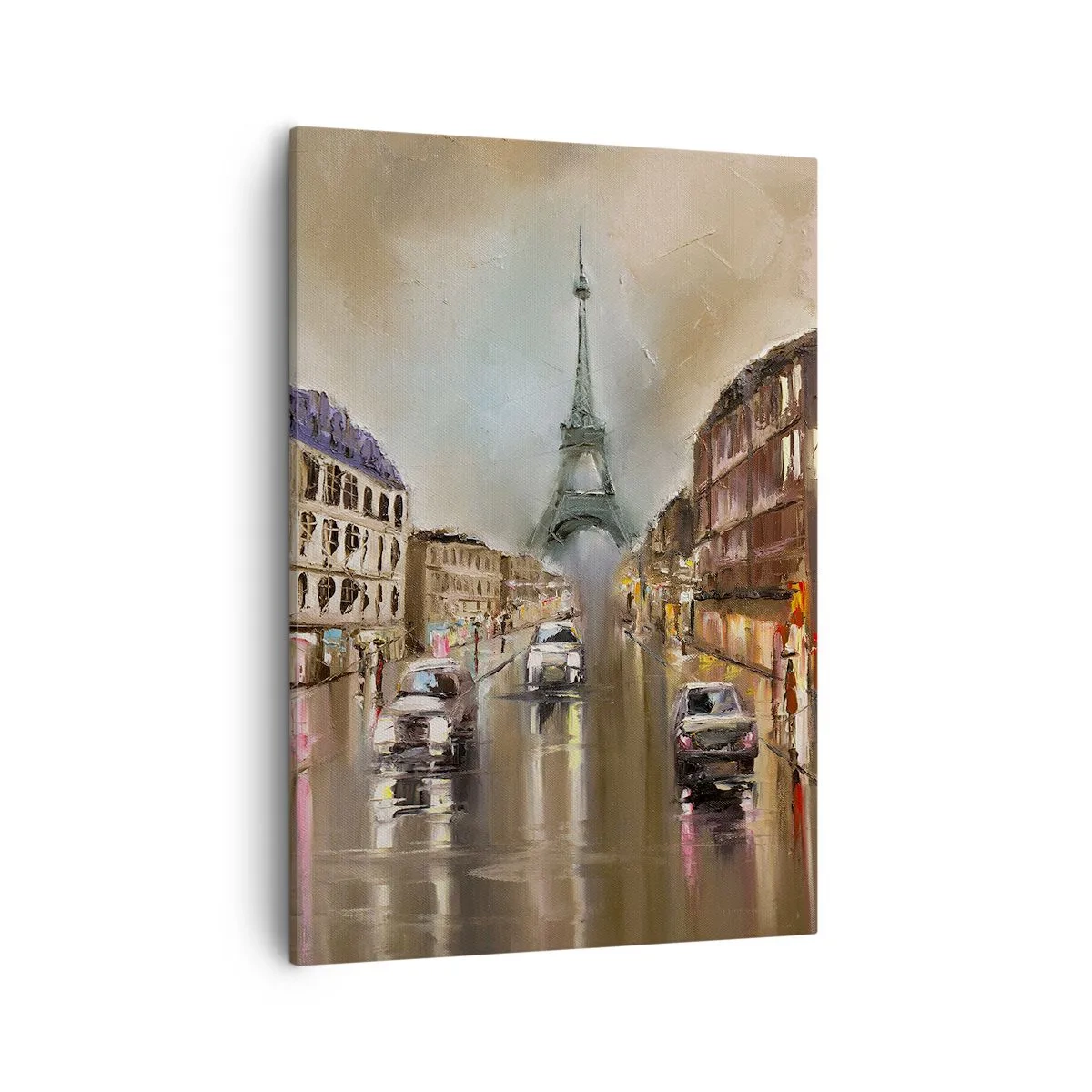 Canvastavla - Bild på duk - Det är bara tornet som räknas - 50x70 cm
