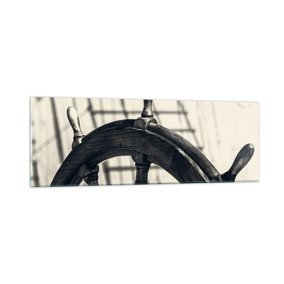 Glastavla - Bild på glas - Marina berättelser - 90x30 cm