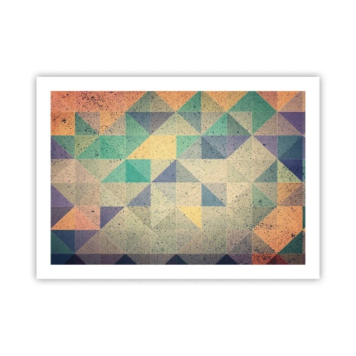 Affisch - Trianglarnas republik - 70x50 cm