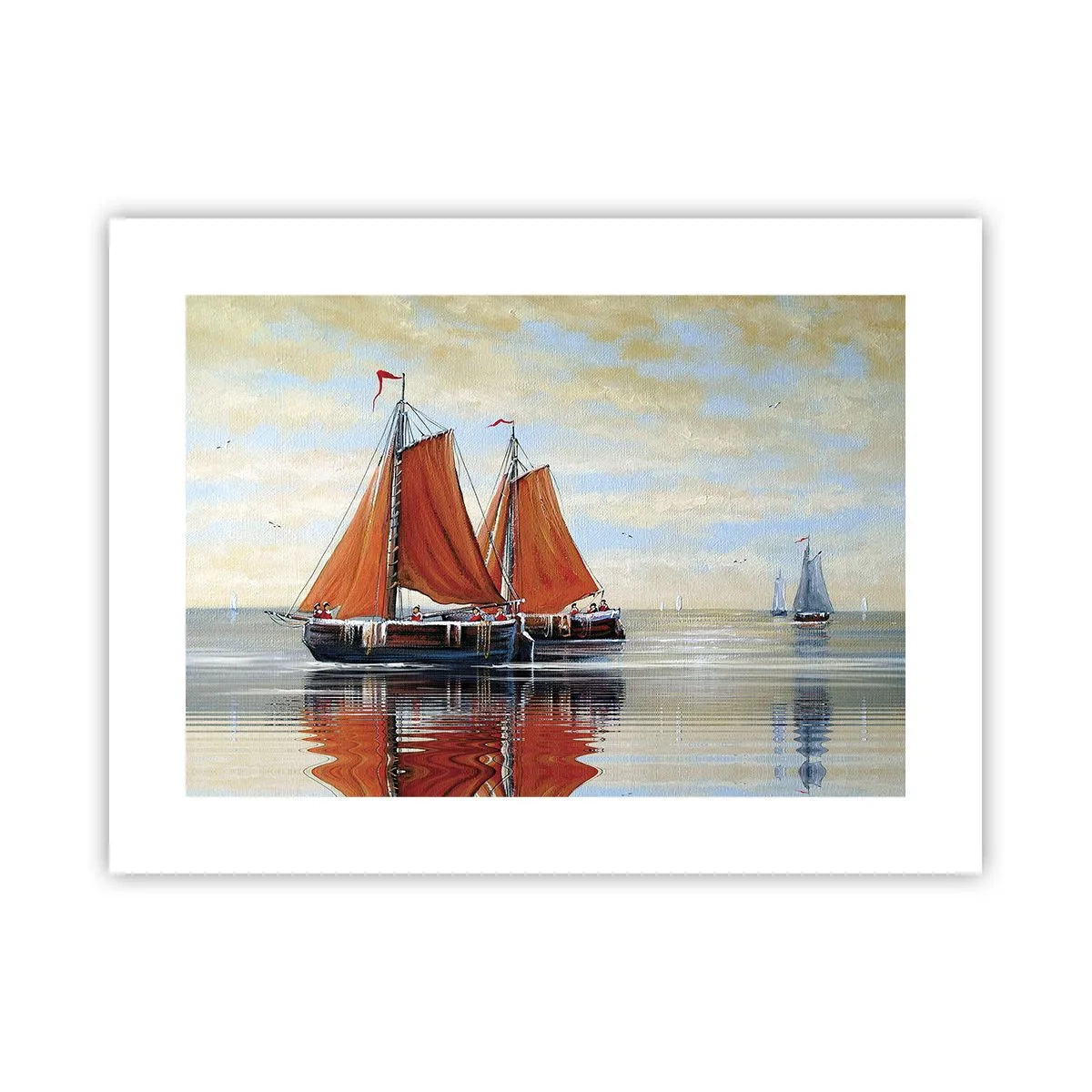 Affisch - Hej, segla seglaren… - 40x30 cm