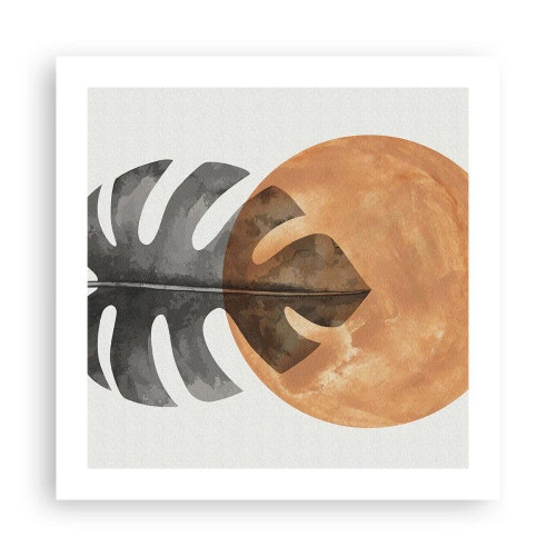 Affisch - Alltid solen - 50x50 cm