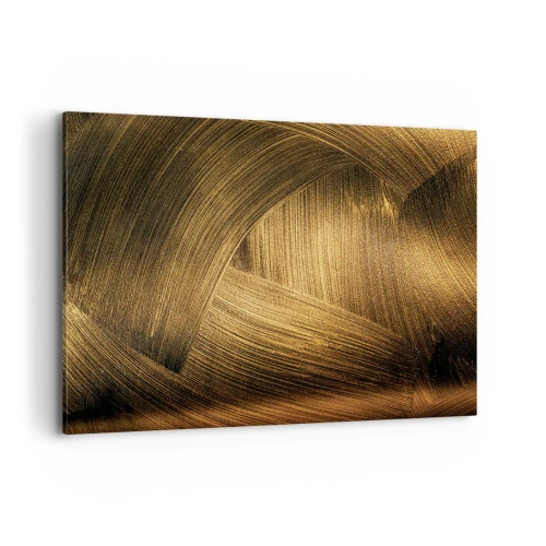 Canvastavla - Bild på duk - I gyllene labyrint - 120x80 cm