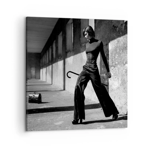 Canvastavla - Bild på duk - Stadselegans - 50x50 cm