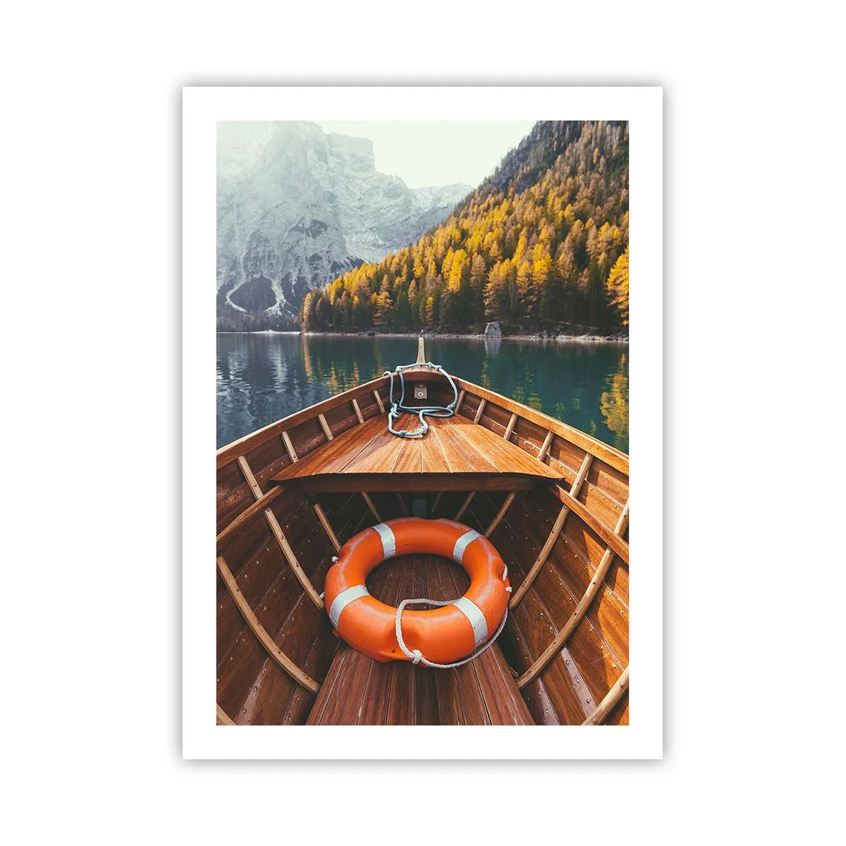 Affisch - Utflykt i fjällen - 50x70 cm