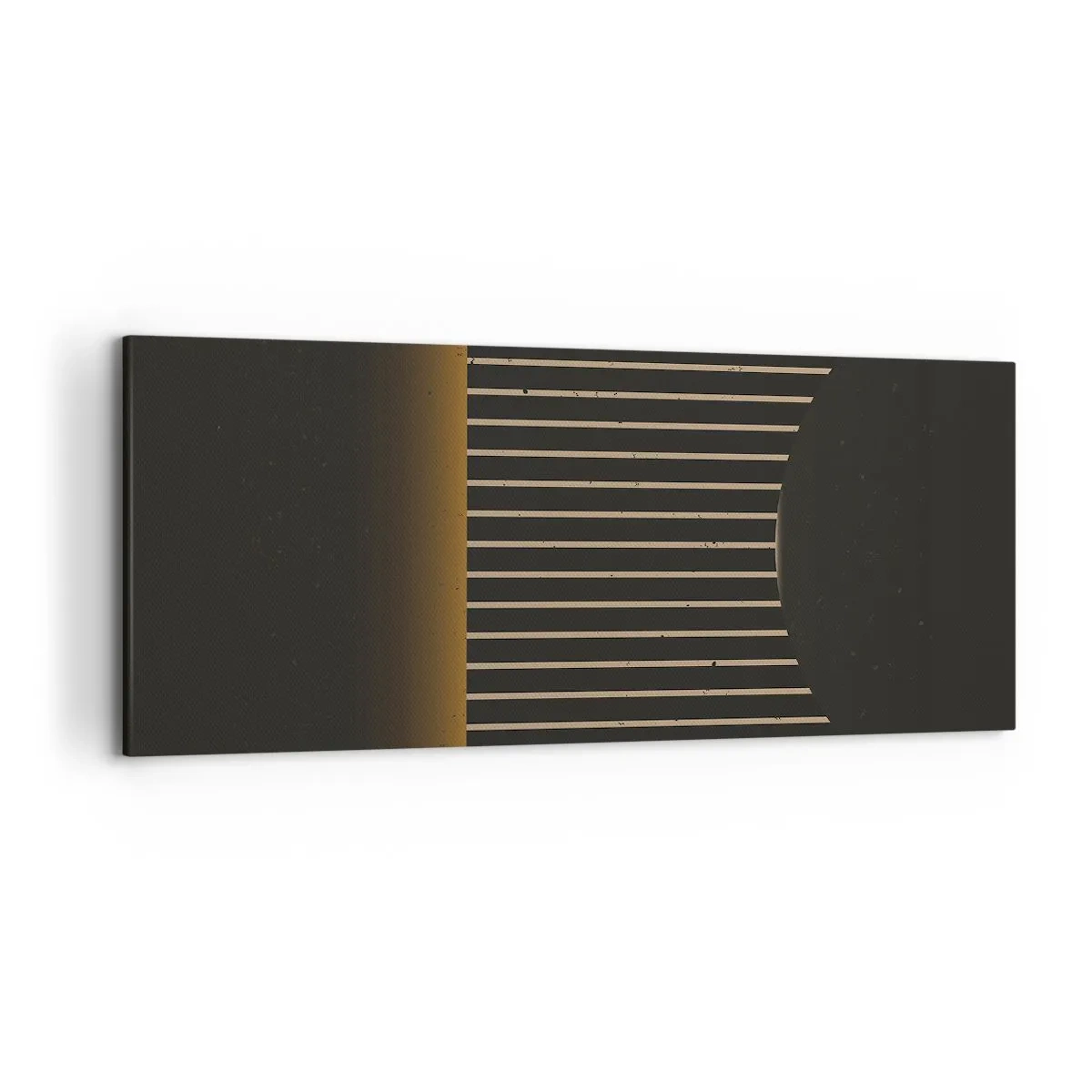 Canvastavla - Bild på duk - Utforska mörkret - 120x50 cm