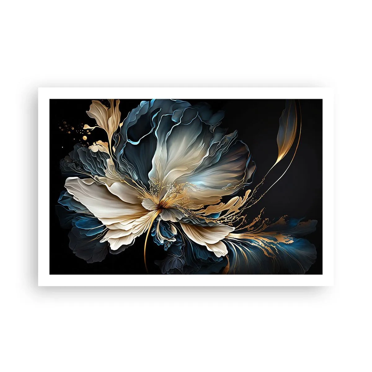 Affisch - Sagolik ormbunksblomma - 91x61 cm