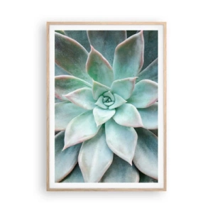 Affisch i ram av ljusek - Öknens hjärta - 70x100 cm