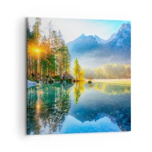 Canvastavla - Bild på duk - Majestät och sötma - 50x50 cm
